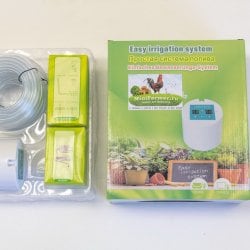 Набор для капельного полива домашних растений с таймером питание от батареек ААА или 220 вольт